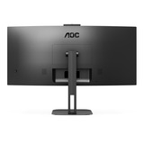 AOC CU34V5CW/BK 34" Curved UltraWide monitor Zwart, 100 Hz, HDMI, DisplayPort, USB-A, USB-C, Freesync