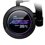 AORUS WATERFORCE X 360 waterkoeling Zwart