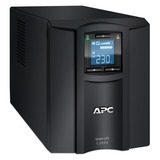 APC Smart-UPS SMC2000I Noodstroomvoeding Zwart, 6x C13, 1x C19, Tower, USB, 2000VA