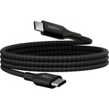 Belkin BoostCharge USB-C > USB-C kabel Zwart, 1 meter, 240 W