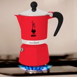 Bialetti Rainbow espressomachine Rood, 1-kops