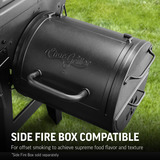 Char-Griller Blaxer houtskoolbarbecue Zwart
