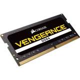 Corsair Vengeance 32 GB DDR4-3200 (2x 16 GB) laptopgeheugen Zwart, CMSX32GX4M2A3200C22, SO-DIMM