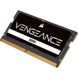 Corsair Vengeance DDR5 32 GB DDR5-4800 (1x 32 GB) laptopgeheugen Zwart, CMSX32GX5M1A4800C40, SO-DIMM