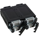 Icy Dock MB699VP-B V2 backplane Zwart