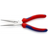 KNIPEX Platspitse tang met zijsnijder 200mm grijptang Rood/blauw