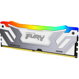 Kingston FURY 24 GB DDR5-8800 werkgeheugen Zilver/wit, KF588CU42RWA-24, Renegade RGB, XMP 3.0