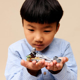 LEGO Star Wars - De Mandalorian en Grogu's speederbike Constructiespeelgoed 75436