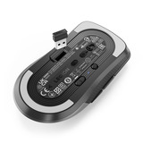 Lenovo Legion M600s Qi Wireless gaming muis Donkergrijs, 2.4GHz, Bluetooth 5.0, USB-C