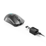 Lenovo Legion M600s Qi Wireless gaming muis Donkergrijs, 2.4GHz, Bluetooth 5.0, USB-C