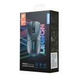 Lenovo Legion M600s Qi Wireless gaming muis Donkergrijs, 2.4GHz, Bluetooth 5.0, USB-C