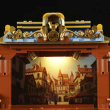 Lumibricks Middle Ages - Medieval Troupe Carriage Constructiespeelgoed L9063