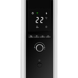 Mill Gentle Air WiFi olieradiator OIL1500WIFI3 Wit/zwart, 1500 Watt, tot 22 m², Bluetooth, Wifi module, App bediening
