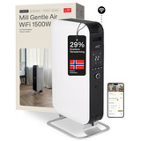Mill Gentle Air WiFi olieradiator OIL1500WIFI3 Wit/zwart, 1500 Watt, tot 22 m², Bluetooth, Wifi module, App bediening