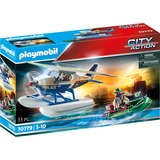 PLAYMOBIL City Action - Politiewatervliegtuig: smokkelaar-achtervolging Constructiespeelgoed 70779