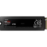 SAMSUNG 990 PRO Heatsink 2 TB SSD PCIe 4.0 x4, NVMe 2, M.2 2280, RGB leds