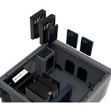 SilverStone Crown 04 HTPC behuizing Donkergrijs | 4x USB-A | 1x USB-C