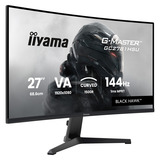 iiyama G-Master Black Hawk G2471HS-B1 27" curved gaming monitor Zwart, HDMI, DisplayPort, USB, Audio, AMD Free-Sync, 144 Hz