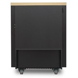 APC NetShelter CX 18U Geluiddempende 'Server Room in a Box' server rack Grijs/eiken, 750 x 1015 x 1130mm