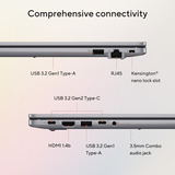 ASUS ExpertBook P1 PM1503CDA-S70318X 15.6"  laptop Grijs | R7 170 | Radeon 680M | 16 GB | 512 GB SSD