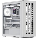 Aerocool B502A midi tower behuizing Wit | 2x USB-A | 1x USB-C | RGB