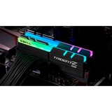 G.Skill 32 GB DDR4-3200 Kit werkgeheugen Zwart, F4-3200C16D-32GTZRX, Trident Z RGB, XMP