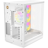 HYTE Y50 RGB Snow White midi tower behuizing Wit | 2x USB-A | 1x USB-C | RGB | Tempered Glass