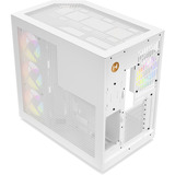 HYTE Y50 RGB Snow White midi tower behuizing Wit | 2x USB-A | 1x USB-C | RGB | Tempered Glass
