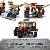 LEGO Jurassic World - Pyroraptor & Dilophosaurus transport Constructiespeelgoed 76951