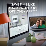 Logitech MK950 Signature Slim draadloze desktopset Grafiet, US-International lay-out (QWERTY), 400 - 4000 dpi