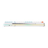 MCHOSE K99 Horizon Orange Hyacinth Wireless Gasket Mount Mechanical RGB toetsenbord Wit, US lay-out (QWERTY), KTT Hyacinth, RGB, Hot swap, Double-Shot PBT, draadloos | Bluetooth | USB-C