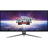 MSI MAG401QR 40" UltraWide gaming monitor Zwart, 2x HDMI, DisplayPort, 2x USB-A, USB-B, USB-C, 155 Hz