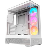 NZXT S5 RGB midi tower behuizing Wit | 2x USB-A | 1x USB-C | RGB | Tempered Glass