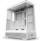 NZXT S5 RGB midi tower behuizing Wit | 2x USB-A | 1x USB-C | RGB | Tempered Glass
