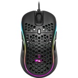 Sharkoon Light² S gaming muis Zwart, 600 - 6200 dpi, RGB leds