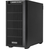 SilverStone CS383 midi tower behuizing Zwart | 2x USB-A | 1x USB-C