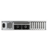 SilverStone RM23-502 rack behuizing Grijs/zwart