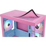 Thermaltake View 170 TG ARGB mini tower behuizing Roze | 2x USB-A | RGB | Tempered Glass