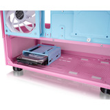 Thermaltake View 170 TG ARGB mini tower behuizing Roze | 2x USB-A | RGB | Tempered Glass