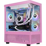 Thermaltake View 170 TG ARGB mini tower behuizing Roze | 2x USB-A | RGB | Tempered Glass