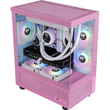 Thermaltake View 170 TG ARGB mini tower behuizing Roze | 2x USB-A | RGB | Tempered Glass