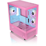 Thermaltake View 170 TG ARGB mini tower behuizing Roze | 2x USB-A | RGB | Tempered Glass