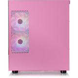 Thermaltake View 170 TG ARGB mini tower behuizing Roze | 2x USB-A | RGB | Tempered Glass