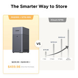UGREEN NASync DH2300 Grijs, 1GbE, HDMI, USB