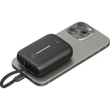 goobay Powerbank 10.000 mAh - 20W Zwart, USB-C PD