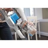 BLACK+DECKER 36V 4-in-1 Steelstofzuiger Lichtblauw/grijs