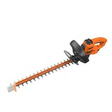 BLACK+DECKER Heggenschaar BEHTS301  Oranje/zwart, Met extra zaagblad voor verhoogde snoeicapaciteit