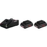 Bosch Starter set 2x ProCORE 18V 4,0Ah + GAL 18V-40 Professional Zwart