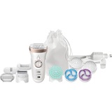 Braun Silk-épil 9 SkinSpa 9-961V Legs & Body epilator Wit/brons