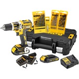 DEWALT Accuslagboormachine DCK795S2T 18V klopboorschroevendraaier Geel/zwart